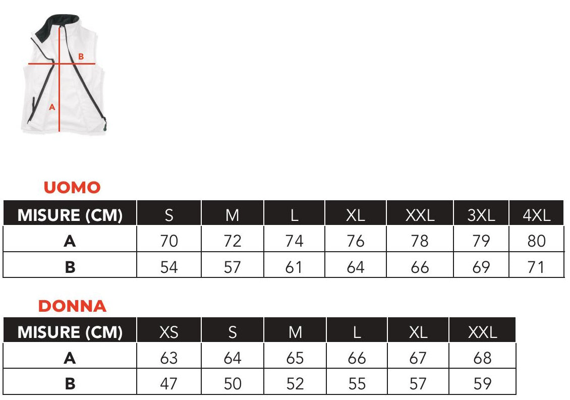 Gilet Softcell Bianco